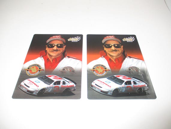 Vintage 1995 Action Packed Racing Collector Card Set of 5x7 Dale Earnhardt Cards with COA Low Serial Number Mint Condition