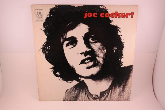 Vintage 1969 Vinyl LP Record Joe Cocker Self Titled Excellent Condition 71526