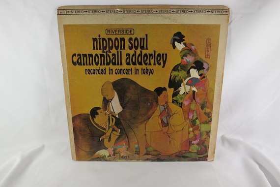 1963 Vinyl LP Jazz Record Nippon Soul Cannonball Adderley Quintet Live G/EX