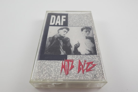 Vintage 1989 Cassette Tape Hitz Blitz DAF Electronic Excellent Condition
