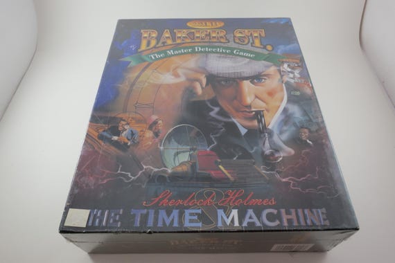 1996 Hansen Board Game Sherlock Holmes 221B Baker Street The Master Detective Game SEALED NOS