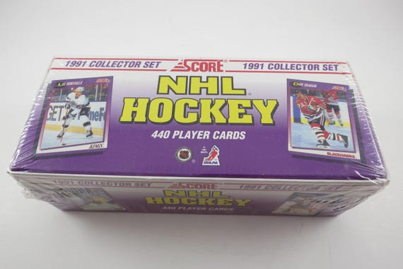 1991 Score American Hockey Complete Sealed Set: Gretzky, Lemieux, Jagr