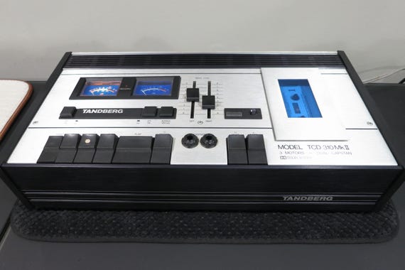 Vintage Tandberg TCD 310 MKII Cassette Deck – 3 Motor Dual Capstan, Dolby System