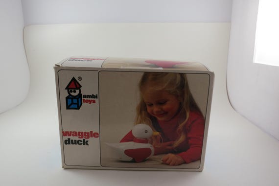Ambi Toys Wiggle Duck New In Original Box Neat Toy