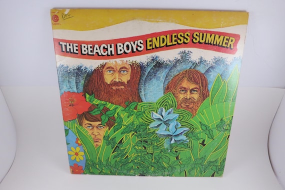 Vintage 1974 The Beach Boys Endless Summer Vinyl LP Record