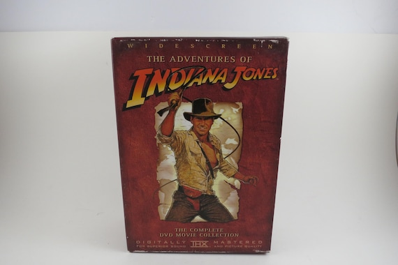 2003 The Adventures of Indiana Jones DVD 4-Disc Set Complete Collection
