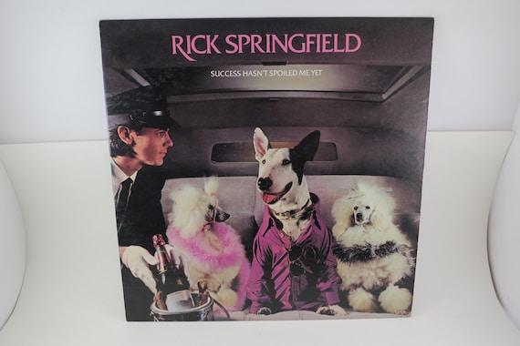 Rick Springfield - Success Hasn't Spoiled Me Yet Vinyl LP - 1982