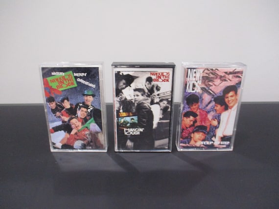 Vintage 1980s/90s NKOB New Kids on the Block Cassette Tapes Excellent Condition No More Games Self Titled Hangin Tough Sold Individually