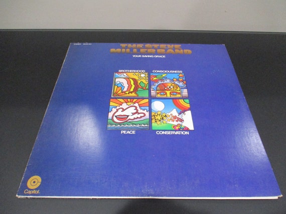 Vintage 1975 Vinyl LP Record The Steve Miller Band Your Saving Grace Excellent Condition 65861