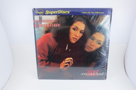 Vintage Melissa Manchester Vinyl LP: Don't Cry Out Loud, 1978 Superdisc