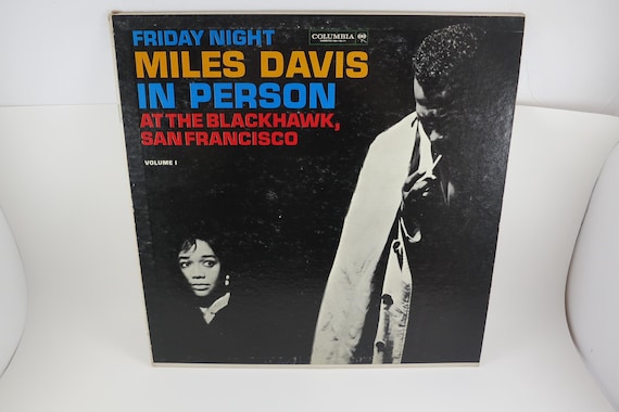 Vintage 1961 Vinyl LP Record Miles Davis In Person at the Blackhawk San Francisco Mono