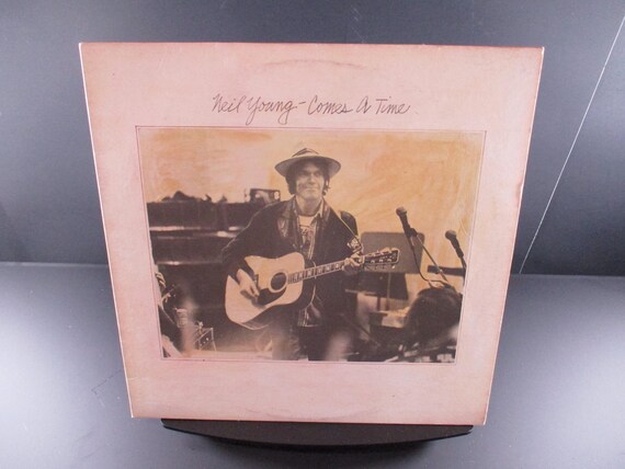 Vintage 1978 Vinyl LP Record Neil Young Comes A Time Reprise Records Excellent Condition 61413