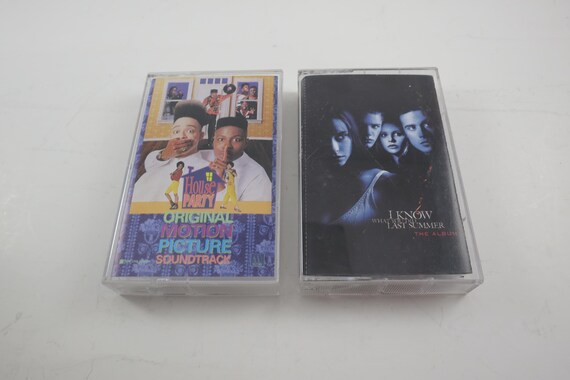 Vintage Soundtracks of the 80's and 90's Cassette Tapes H-I-J-K Karate Kid II Hoodlum House Party I Know What You Did Last Sold Individually