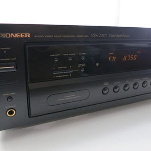 1988 Pioneer VSX-D307 Audio Video Multi Channel Receiver 210 Watts Works Perfect Pioneer Quality