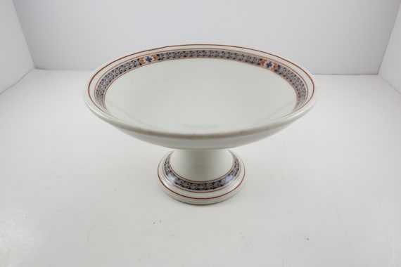 Seammel's Lamberton RPR Pedestal Plate Dish John Wanamaker 6 1/2 Inches Excellent Condition