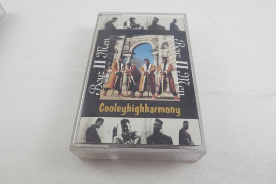 Vintage 1990's Boyz II Men Cassette Tapes Excellent Condition II Cooleyhighharmony Christmas Interpretations Evolution Sold Individually