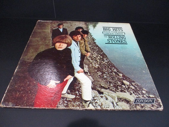 Vintage 1966 Vinyl LP Record The Rolling Stones Big Hits High Tide and Green Grass Mono Very Good Condition 67870