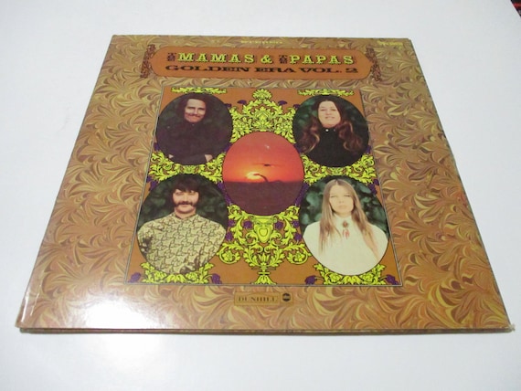 Vintage 1968 Vinyl LP Record The Mamas and The Papas Golden Era Volume 2 Excellent Condition 72210