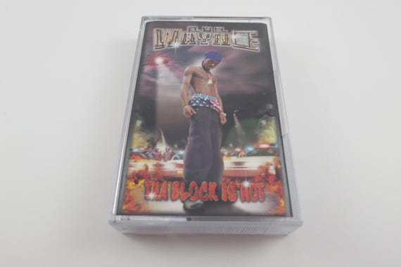 Vintage 1999 Cassette Tape Tha Block Is Hot Lil Wayne Rare Excellent Condition