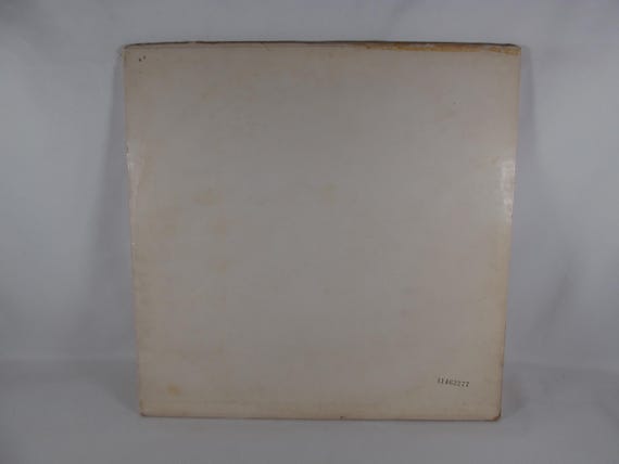 1969 Vinyl LP Record The Beatles White Album Serial Numbered VG