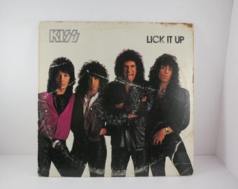 【KISS】地獄の回想 LICK IT UP★LPレコード Lick It Up Japan LP KISS