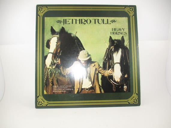 Vintage 1978 Vinyl LP Record Heavy Horses Jethro Tull Excellent Condition 70039