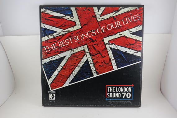 Vintage 1970 Vinyl LP Box Set: The London Sound 70 - 5 Record Set