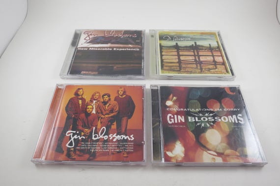 CD 1990's Gin Blossoms CD's Icon Congratulations I'm Sorry New Miserable Experience Sold Individually