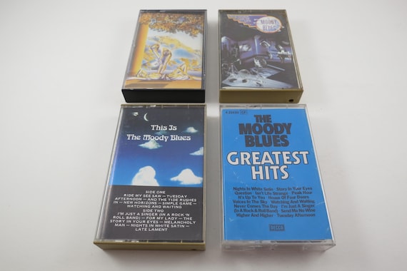 Vintage Moody Blues Cassette Tape: 1970s/80s Rock Music