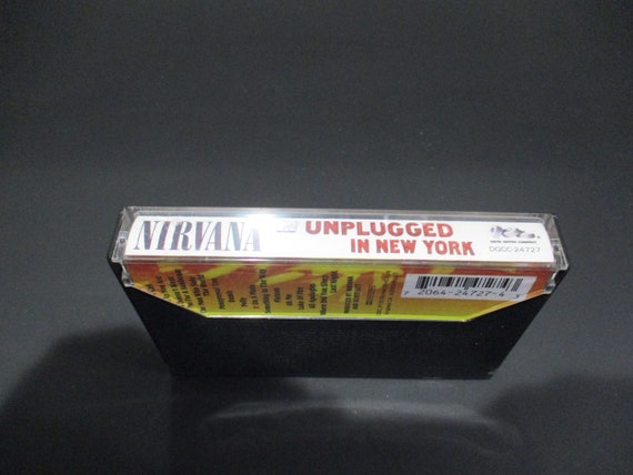Nirvana Unplugged In New York 1994 Cassette Tape DGCC-24727