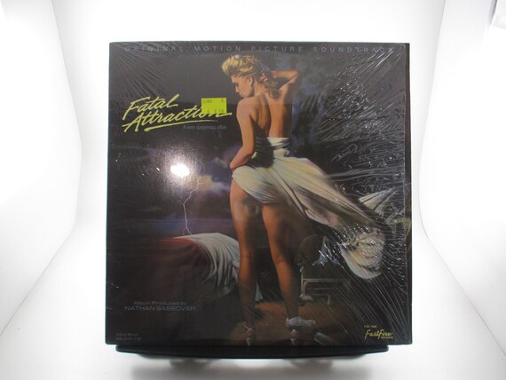 Vintage 1985 Vinyl LP Record Fatal Attraction Original Motion Picture Soundtrack Near Mint Condition In Shrink 64930