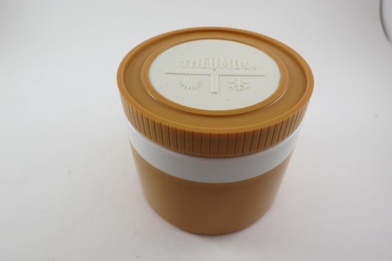 Vintage Yellow Thermos Insulated Jar: Model 1155/3