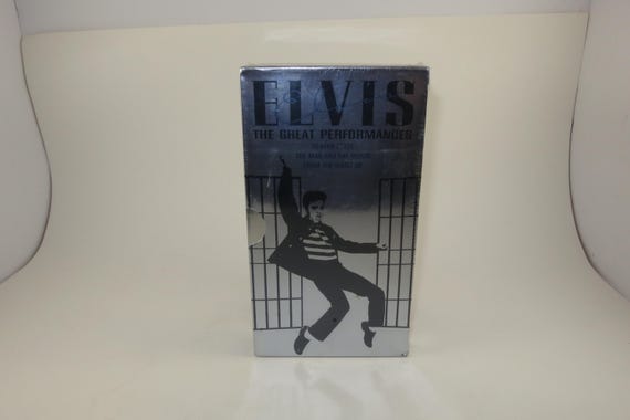 Vintage Elvis The Performances VHS 3-Tape Set Sealed