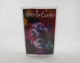 Vintage 1990 Cassette Tape Facelift Alice In Chains Original Pressing