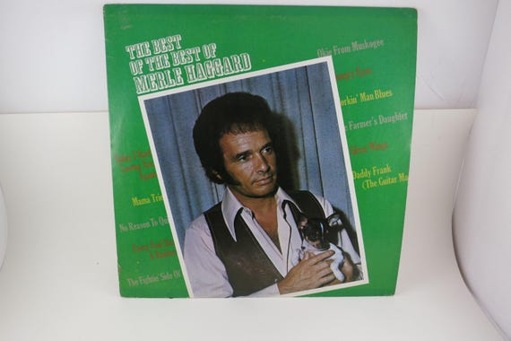 Vintage 1972 Merle Haggard Vinyl LP - The Collection Of