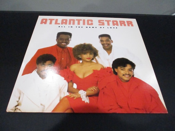 Vintage 1987 Vinyl LP Record Atlantic Starr All In The Name of Love Near Mint Condition 63729