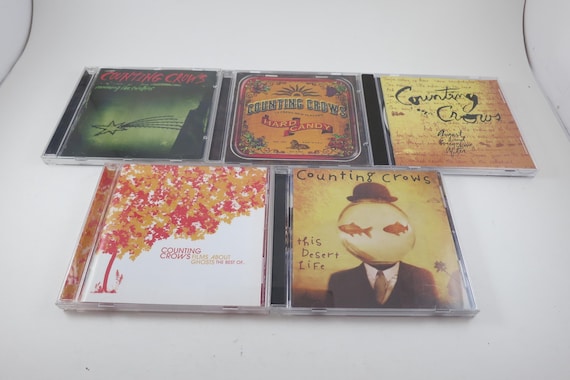 5 Vintage Counting Crows CD Collection Hard Candy This Desert Life