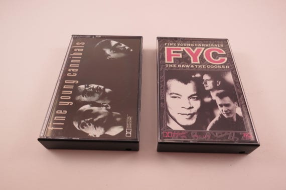 Vintage 1980's Fine Young Cannibals Cassette Tapes Raw & the Cooked Self Titled Sold Individually