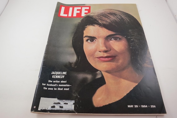 Vintage Life Magazine May 29 1964 - Jacqueline Kennedy Cover