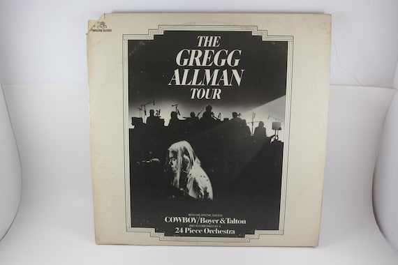 Vintage 1974 Gregg Allman Tour Live Vinyl LP Record Set