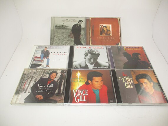 CD 1990's Vince Gill CD's Souvenirs Best Of Essential Peace On Earth Breath of Heaven When Love Finds You I Still Believe Sold Individually