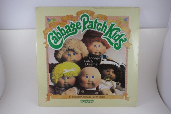 1984 Vintage Cabbage Patch Kids Vinyl LP Record: Cabbage Patch Dreams, EX