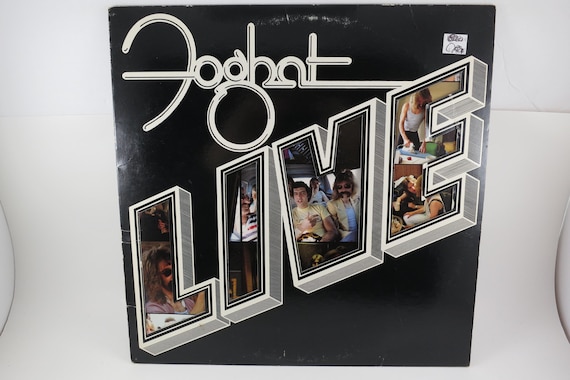Foghat Live Vinyl LP Record, 1977