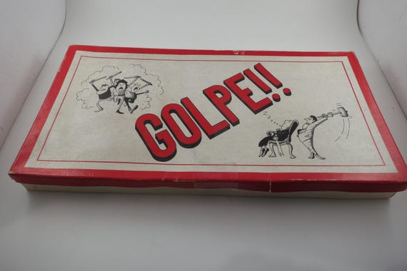 Rare Vintage Golpe! Board Game Complete Never Played