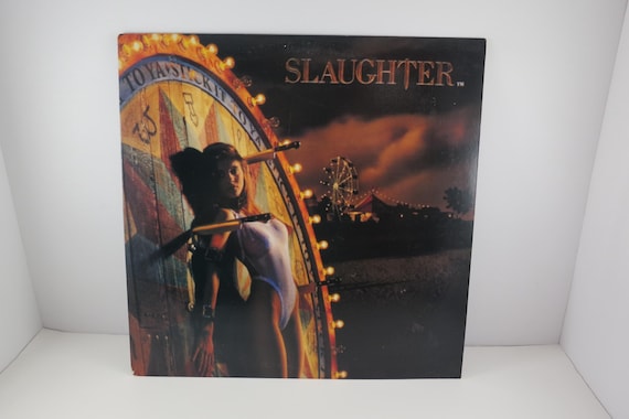 Vintage 1990 Vinyl LP Record Slaughter Stick It To Ya Excellent Plus Condition US Club Pressing Rare 70918