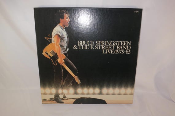 Bruce Springsteen Live 1975-1985 Vinyl Record Box Set - 1986 Five LP Set NM