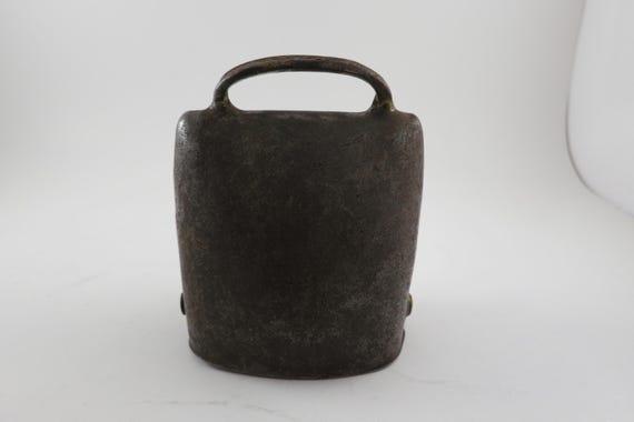 Antique Metal Cow Bell Loud and Obnoxious Excellent Condition
