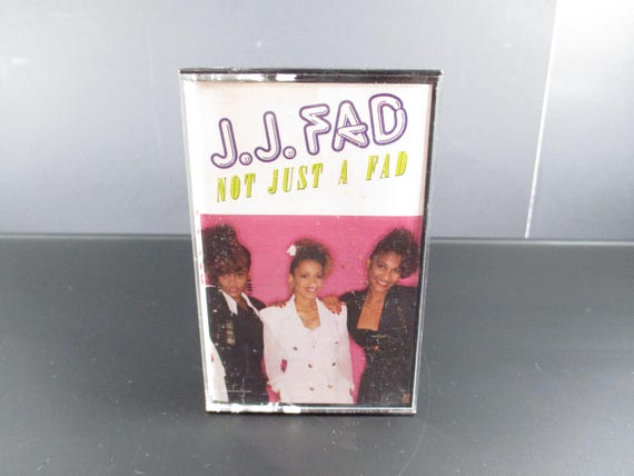 Vintage 1990 Hip Hop Cassette Tape Not Just A Fad J.J. Fad