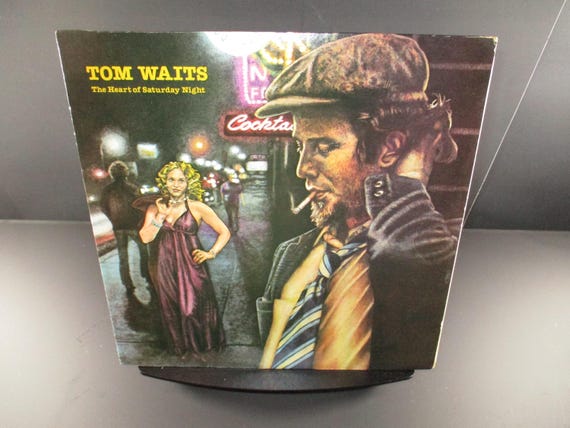 Vintage 1976 Vinyl LP Record The Heart of Saturday Night Tom Waits Excellent Plus Condition 67668