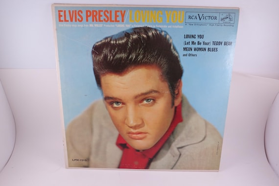 1957 Elvis Presley "Loving You" Vinyl LP, Original Mono Pressing
